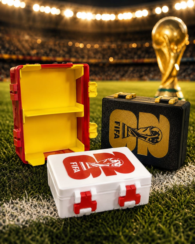 Caja Guanchelab para organizar cromos y cartas