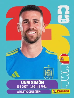 Cromo del Mundial 2026